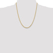 10K 3.25mm Diamond-Cut Rope Chain
