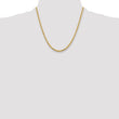 10K 3.75mm Diamond-Cut Rope Chain