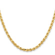 10K 4.25mm Diamond-Cut Rope Chain