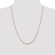 14K 1.5mm Spiga (Wheat) Chain