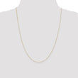 0.42mm 14K Yellow Gold Curb Chain - Birthstone Company