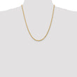 14K 3mm Diamond-Cut Rope Chain