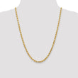 14K 4.5mm Diamond-Cut Rope Chain