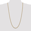 14K 3mm Solid Regular Rope Chain