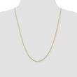 14K 1.3mm Diamond-Cut Rope Chain