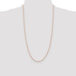 14K Rose Gold 1.5mm Diamond-Cut Rope Chain
