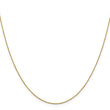 14K .8mm Loose Rope Chain