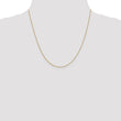 14K .8mm Loose Rope Chain
