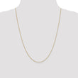 14K .8mm Loose Rope Chain
