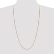 14K 1.2mm Box Chain