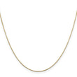 14K .8mm D/C Octagonal Snake Chain