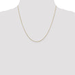 14K .8mm D/C Octagonal Snake Chain