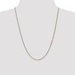 14K 1.2mm D/C Spiga Chain