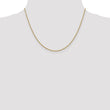 14K 1.8mm Round Cable Chain - Birthstone Company