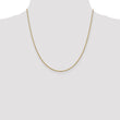 14K 1.8mm Round Cable Chain - Birthstone Company