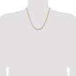 14K 3.25mm Diamond-Cut Rope Chain
