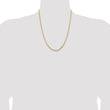14K 3.25mm Diamond-Cut Rope Chain