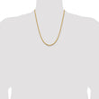 14K 3.75mm Diamond-Cut Rope Chain