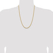 14K 3.75mm Diamond-Cut Rope Chain