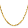 14K 4.25mm Diamond-Cut Rope Chain