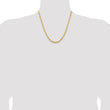 14K 4.25mm Diamond-Cut Rope Chain
