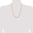 14K 4.25mm Diamond-Cut Rope Chain