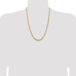 14K 5.5mm Diamond-Cut Rope Chain