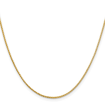 14K 1.15mm D/C Open Franco Chain