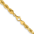 14K 1.15mm D/C Open Franco Chain