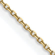 14K .85mm D/C Rolo Chain
