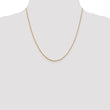 14K 1.3mm Loose Rope Chain