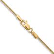 14K 1.3mm Round Snake Chain