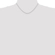 10K White Gold 1.75mm Diamond-Cut Rope Chain - Birthstone Company