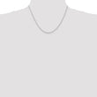 10K White Gold 1.75mm Diamond-Cut Rope Chain - Birthstone Company