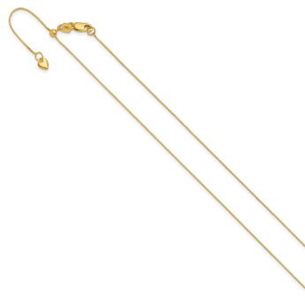 10K Adjustable .7mm Baby Box Chain