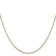 10K .65mm D/C Wheat Chain - Birthstone Company