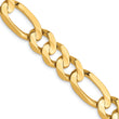 10K 8.75mm Concave Figaro Chain