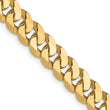 10K 6.1mm Flat Beveled Curb Chain