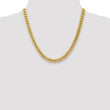 10K 7.3mm Semi-Solid Miami Cuban Chain - Birthstone Company