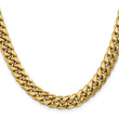 10K Semi-Solid 9.3mm Miami Cuban Chain - Birthstone Company