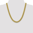 10K Semi-Solid 9.3mm Miami Cuban Chain - Birthstone Company