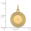 14k Record Album Charm