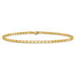 14k Polished Double-Sided Heart 5.5in Child's Bracelet
