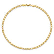 14k Polished Double-Sided Heart 5.5in Child's Bracelet