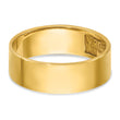IBGoodman 10k Men's Polished with Black Enamel 14th Degree Grand Elect Masonic Ring