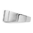 14k White Gold 1 carat Lab Grown Diamond VS/SI+ G+ Complete Men's Ring, Size 10 - Birthstone Company