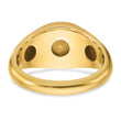 10k IBGoodman Men's Ruby Doublet Stone Complete Ring