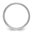 14k White Gold Men's Satin 1/20 Carat Lab Grown Diamond Cross Ring - Sophia Jewelers