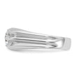 14k White Gold Men's Complete Lab Grown VS/SI FGH Dia Ring - Sophia Jewelers