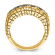 14k Men's Lab Grown VS/SI FGH Dia Nugget Complete Ring, Size 10 - Birthstone Company